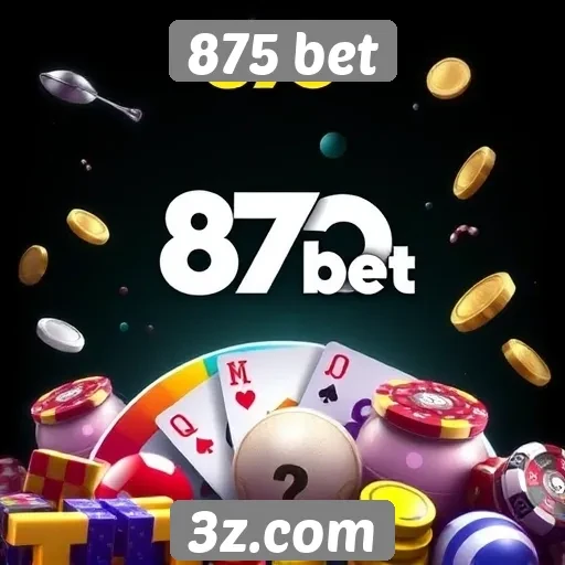 A variedade de jogos disponíveis no site 875 bet